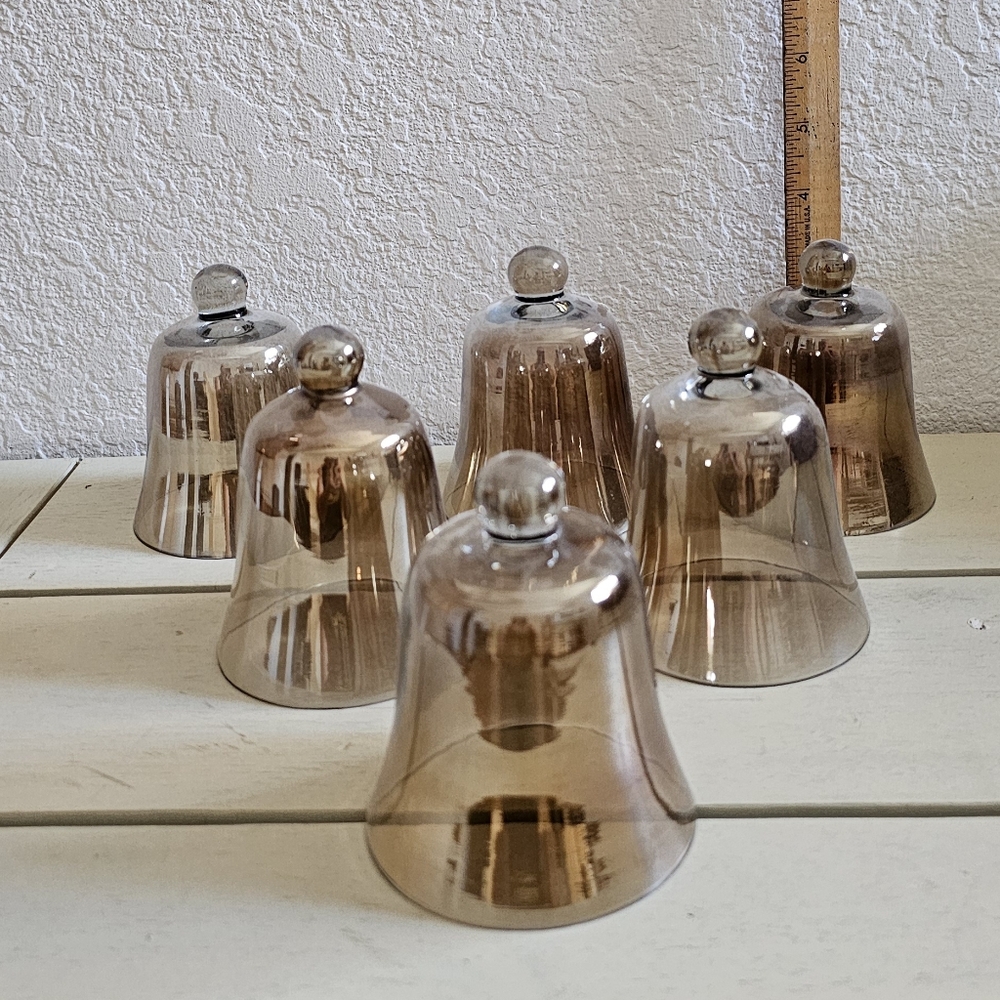Glass Bell Shaped Cloche.